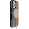 image:imageCasely iPhone 14 Pro Max Case  Monets Bridge  The Met Museum  Bold Protective Design  Compatible with MagSafeGo New York  Blue  Orange Stripes
