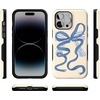 image:imageCasely iPhone 14 Pro Max Case  Monets Bridge  The Met Museum  Bold Protective Design  Compatible with MagSafeHeartstrings  Blue Bow