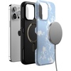 image:imageCasely iPhone 14 Pro Max Case  Monets Bridge  The Met Museum  Bold Protective Design  Compatible with MagSafeLight Blue Skies  Marble Clouds