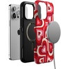 image:imageCasely iPhone 14 Pro Max Case  Monets Bridge  The Met Museum  Bold Protective Design  Compatible with MagSafeLove Song Remix  Ombre Hearts