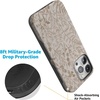 image:imageCasely iPhone 15 Pro Case  Monets Bridge  The Met Museum  Bold Protective Design  Compatible with MagSafeBeige Garden  Neutral Floral