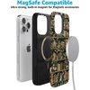 image:imageCasely iPhone 15 Pro Case  Monets Bridge  The Met Museum  Bold Protective Design  Compatible with MagSafeBook Nook  Floral Library