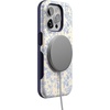 image:imageCasely iPhone 15 Pro Case  Monets Bridge  The Met Museum  Bold Protective Design  Compatible with MagSafeCupids Canvas  Periwinkle Floral