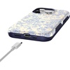 image:imageCasely iPhone 15 Pro Case  Monets Bridge  The Met Museum  Bold Protective Design  Compatible with MagSafeCupids Canvas  Periwinkle Floral