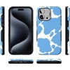 image:imageCasely iPhone 15 Pro Case  Monets Bridge  The Met Museum  Bold Protective Design  Compatible with MagSafeCurrent MOOd  Light Blue Cow Print