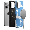 image:imageCasely iPhone 15 Pro Case  Monets Bridge  The Met Museum  Bold Protective Design  Compatible with MagSafeCurrent MOOd  Light Blue Cow Print