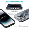 image:imageCasely iPhone 15 Pro Case  Monets Bridge  The Met Museum  Bold Protective Design  Compatible with MagSafeDeep Sea  Blue Marble
