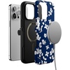 image:imageCasely iPhone 15 Pro Case  Monets Bridge  The Met Museum  Bold Protective Design  Compatible with MagSafeFloral Forest  Navy Cherry Blossom