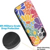 image:imageCasely iPhone 15 Pro Case  Monets Bridge  The Met Museum  Bold Protective Design  Compatible with MagSafeFlower Patch  MultiColor Floral