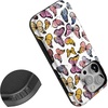 image:imageCasely iPhone 15 Pro Case  Monets Bridge  The Met Museum  Bold Protective Design  Compatible with MagSafeFree Spirit  Rainbow Butterfly