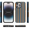 image:imageCasely iPhone 15 Pro Case  Monets Bridge  The Met Museum  Bold Protective Design  Compatible with MagSafeGo New York  Blue  Orange Stripes