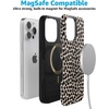 image:imageCasely iPhone 15 Pro Case  Monets Bridge  The Met Museum  Bold Protective Design  Compatible with MagSafeLost in Spots  Cheetah Print