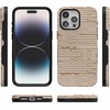 image:imageCasely iPhone 15 Pro Case  Monets Bridge  The Met Museum  Bold Protective Design  Compatible with MagSafeMocha Ripple  Brown Waves