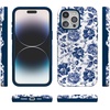 image:imageCasely iPhone 15 Pro Case  Monets Bridge  The Met Museum  Bold Protective Design  Compatible with MagSafeRose to Fame  Blue  White Floral