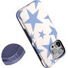 image:imageCasely iPhone 15 Pro Case  Monets Bridge  The Met Museum  Bold Protective Design  Compatible with MagSafeStars Align  Blue  White Stars