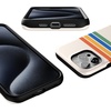 image:imageCasely iPhone 15 Pro Case  Monets Bridge  The Met Museum  Bold Protective Design  Compatible with MagSafeTotally Groovy  Rainbow Stripes Colorblock