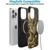 image:imageCasely iPhone 15 Pro Case  Monets Bridge  The Met Museum  Bold Protective Design  Compatible with MagSafeVan Gogh  Skull of a Skeleton with Burning Cig