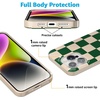 image:imageCasely iPhone 15 Pro Max Case  Monets View  The Met Museum  Compatible with MagSafe  Classic Ultra Slim DesignFit Check  Green Checkerboard
