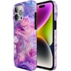 image:imageCasely iPhone 15 Pro Max Case  Monets View  The Met Museum  Compatible with MagSafe  Classic Ultra Slim DesignTie Dying Over You  Purple Marble