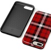 image:imageCasely iPhone 678 Plus Case  On Cloud Nine  Glitch Smiley Face  Bold Protective DesignAs if Red Plaid