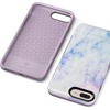 image:imageCasely iPhone 678 Plus Case  On Cloud Nine  Glitch Smiley Face  Bold Protective DesignBlue  Purple Cotton Candy Marble