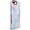 image:imageCasely iPhone 678 Plus Case  On Cloud Nine  Glitch Smiley Face  Bold Protective DesignBlue  Purple Cotton Candy Marble