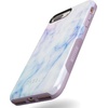 image:imageCasely iPhone 678 Plus Case  On Cloud Nine  Glitch Smiley Face  Bold Protective DesignBlue  Purple Cotton Candy Marble