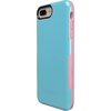image:imageCasely iPhone 678 Plus Case  On Cloud Nine  Glitch Smiley Face  Bold Protective DesignCotton Candy Electric Blue on Pink