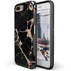 image:imageCasely iPhone 678 Plus Case  On Cloud Nine  Glitch Smiley Face  Bold Protective DesignCracked Rose Gold Black Marble
