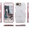 image:imageCasely iPhone 678 Plus Case  On Cloud Nine  Glitch Smiley Face  Bold Protective DesignSubtle Blush  White and Pink Marble