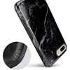 image:imageCasely iPhone 678 Plus Case  Out and About  Light Pink Floral  Bold Protective DesignBlack Marble