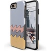 image:imageCasely iPhone 678 Plus Case  Out and About  Light Pink Floral  Bold Protective DesignHigh Tide Layered Ocean Waves