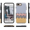 image:imageCasely iPhone 678 Plus Case  Out and About  Light Pink Floral  Bold Protective DesignHigh Tide Layered Ocean Waves