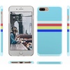 image:imageCasely iPhone 678 Plus Case  Veneta Tapestry  Grateful Dead Tie Dye  Classic Ultra Slim DesignTotally Groovy  Teal Rainbow Stripes Color Block