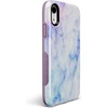 image:imageCasely iPhone XR Case  Peace Out  Groovy Peace Sign  Bold Protective Design10 Blue  Purple Cotton Candy Marble