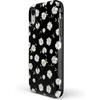 image:imageCasely iPhone XR Case  Peace Out  Groovy Peace Sign  Bold Protective Design27 Daisy Daydream Black Floral