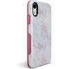 image:imageCasely iPhone XR Case  Peace Out  Groovy Peace Sign  Bold Protective Design44 Beautiful White and Pink Marble