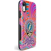 image:imageCasely iPhone XR Case  Peace Out  Groovy Peace Sign  Bold Protective DesignArt of Chaos  Grateful Dead Skull