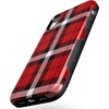 image:imageCasely iPhone XR Case  Peace Out  Groovy Peace Sign  Bold Protective DesignAs if  Red Plaid