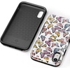image:imageCasely iPhone XR Case  Peace Out  Groovy Peace Sign  Bold Protective DesignFree Spirit  Rainbow Butterfly