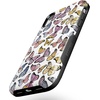 image:imageCasely iPhone XR Case  Peace Out  Groovy Peace Sign  Bold Protective DesignFree Spirit  Rainbow Butterfly