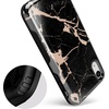 image:imageCasely iPhone XR Case  Peace Out  Groovy Peace Sign  Bold Protective DesignHidden Gem  Rose Gold and Black Marble