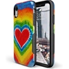 image:imageCasely iPhone XR Case  Peace Out  Groovy Peace Sign  Bold Protective DesignI Heart Tie Dye  Rainbow Heart