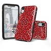 image:imageCasely iPhone XR Case  Peace Out  Groovy Peace Sign  Bold Protective DesignIm with the Band  Red Bandana Print