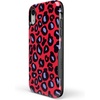 image:imageCasely iPhone XR Case  Peace Out  Groovy Peace Sign  Bold Protective DesignInto the Wild  Red  Blue Leopard