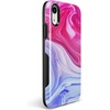 image:imageCasely iPhone XR Case  Peace Out  Groovy Peace Sign  Bold Protective DesignLand  Sea  Marble Swirl