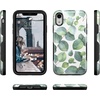 image:imageCasely iPhone XR Case  Peace Out  Groovy Peace Sign  Bold Protective DesignLeaf Me Alone  Green Floral Print