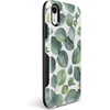 image:imageCasely iPhone XR Case  Peace Out  Groovy Peace Sign  Bold Protective DesignLeaf Me Alone  Green Floral Print