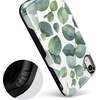image:imageCasely iPhone XR Case  Peace Out  Groovy Peace Sign  Bold Protective DesignLeaf Me Alone  Green Floral Print