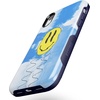 image:imageCasely iPhone XR Case  Peace Out  Groovy Peace Sign  Bold Protective DesignOn Cloud Nine  Glitch Smiley Face